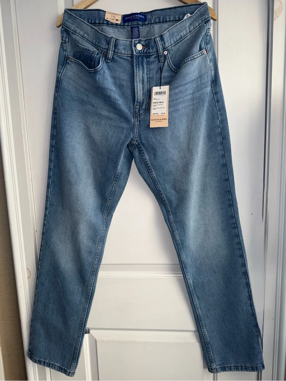 🥃 Scotch & Soda NWT Clifton Straight Fit Five-Pocket Jeans - Size 32X32
